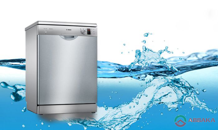 Active Water của máy rửa bát Bosch hạn chế tối ưu lượng nước