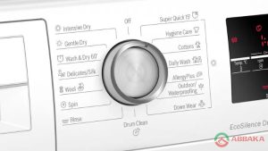 Bảng điều khiển của Máy giặt sấy Bosch WNA14400SG