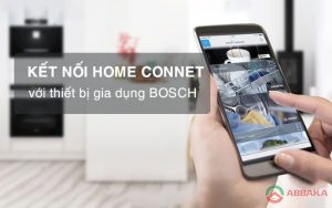 Chức năng Home Connect thông minh của  máy rửa bát Bosch