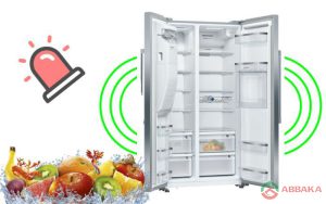 Chuông báo cửa thông minh của tủ lạnh Side By Side Bosch KAG93AIEPG 
