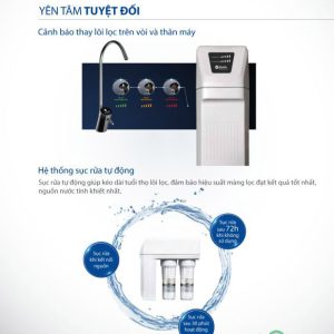 Công nghệ tự động sục rửa giúp nguồn nước nhà bạn luôn được đảm bảo