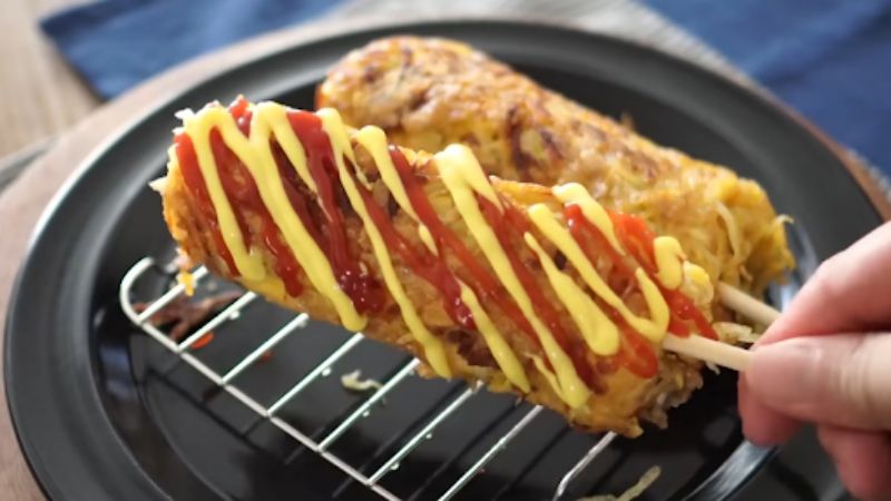Hotdog khoai tây sức hấp dẫn khó cưỡng