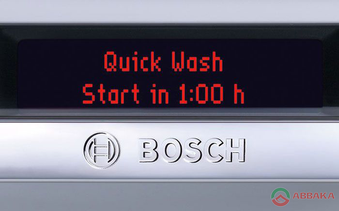 Màn hình hiển thị của máy rửa bát Bosch SMI46KS01E