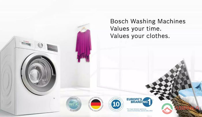 Máy sấy Bosch WQG24200SG cho kết quả giặt hoàn hảo