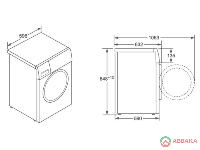 Thông số kỹ thuật máy giặt Bosch WAW28480SG