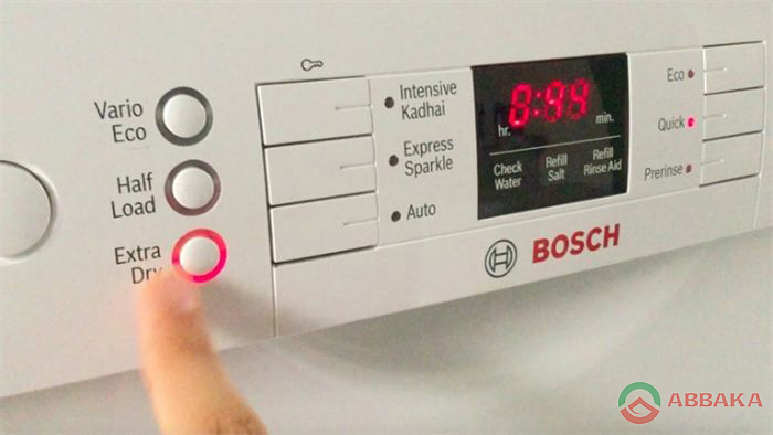  Tính năng Extra Dry của Máy Rửa Bát Bosch SMS6ZCI48E