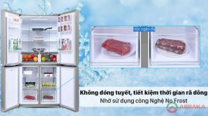 Tính năng Super Freezing hiện đại của Tủ lạnh Bosch KFN96PX91I