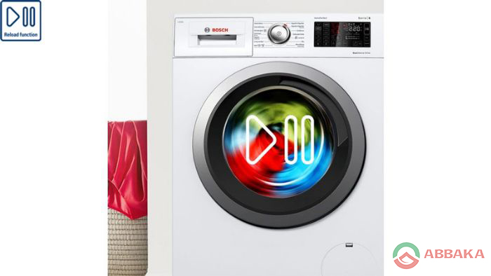 Tính năng tạm dừng tiện lợi của Máy giặt sấy Bosch WNA14400SG