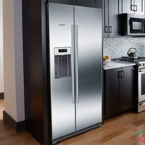 Tủ lạnh Bosch Side By Side KAI90VI20G phù hợp với hầu hết không gian bếp