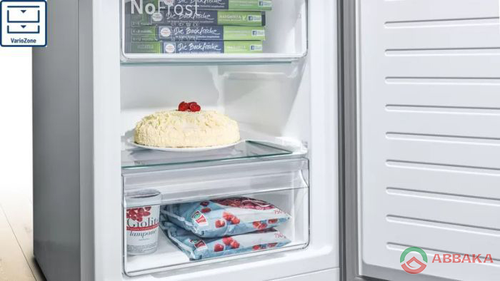 Lưu trữ nhiều hơn với Vario Zone của tủ lạnh Side By Side Bosch KAG93AIEPG