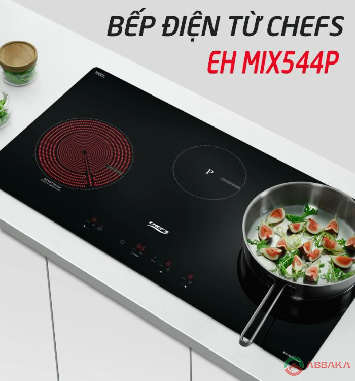 Mặt sau của bếp Bếp Điện Từ Chefs EH-MIX544P