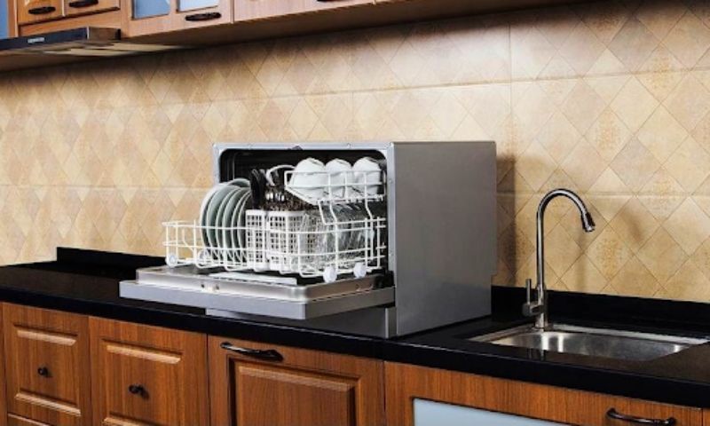 Máy rửa chén mini có thể tiết kiệm không gian phòng bếp