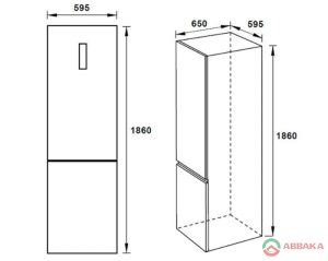 Thông số kỹ thuật của Tủ lạnh đơn H-BF324