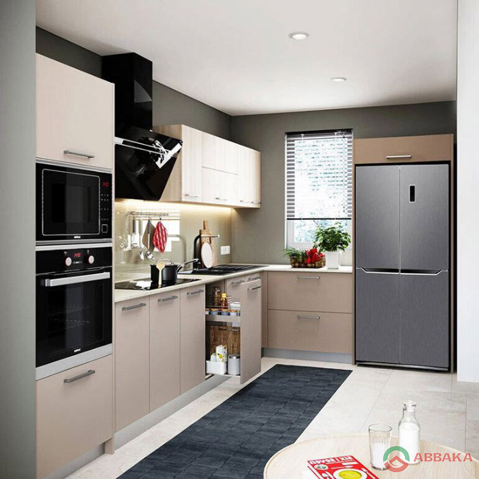 Tủ lạnh HF-SBSIC thiết kế sang trọng , phù hợp với mọi không gian