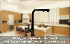 Vòi bếp Hafele HT20-GH10P259 có thể xoay chiều tiện lợi
