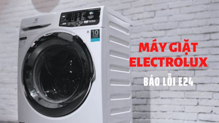 Bảng mã lỗi máy giặt electrolux - Mã lỗi E24 trục trặc bơm xả Triac