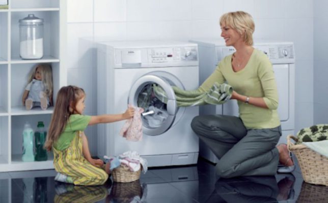 Lượng điện năng máy giặt sử dụng mỗi tháng rất ít