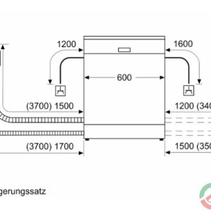 Thông số kỹ thuật của Máy rửa bát Bosch SMS2ITW04E