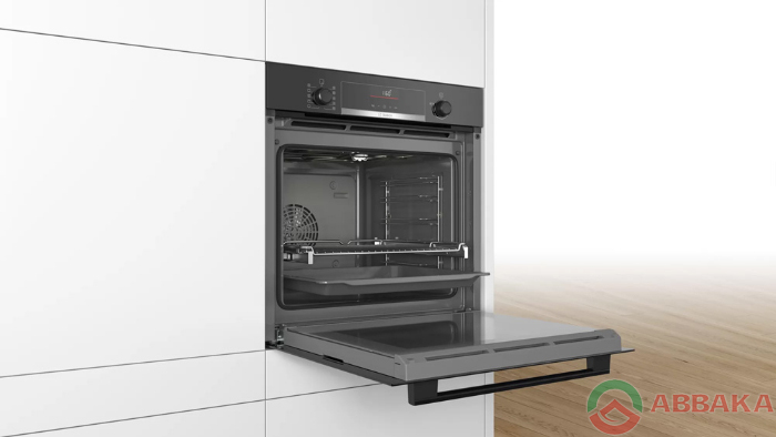 Thiết kế của Lò nướng Bosch HBA5360B0K phù hợp với hầu hết không gian bếp