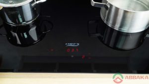 Hệ thống bảng điều khiển của Bếp từ Chefs EH-DIH668