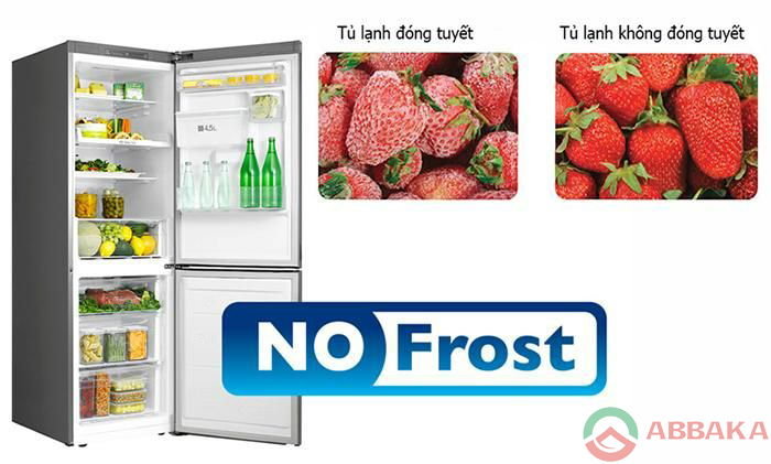 Với công nghệ No Frost của Tủ lạnh Side by Side Bosch KAI93VBFP