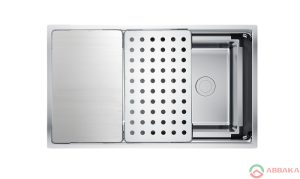 Chậu rửa Konox Workstation – Undermount Sink KN7644SU Dekor thiết kế sang trọng