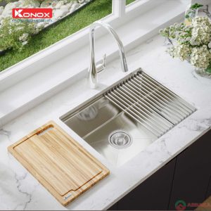 Chậu rửa Konox Workstation – Undermount Sink KN6046SU thiết kế tinh xảo
