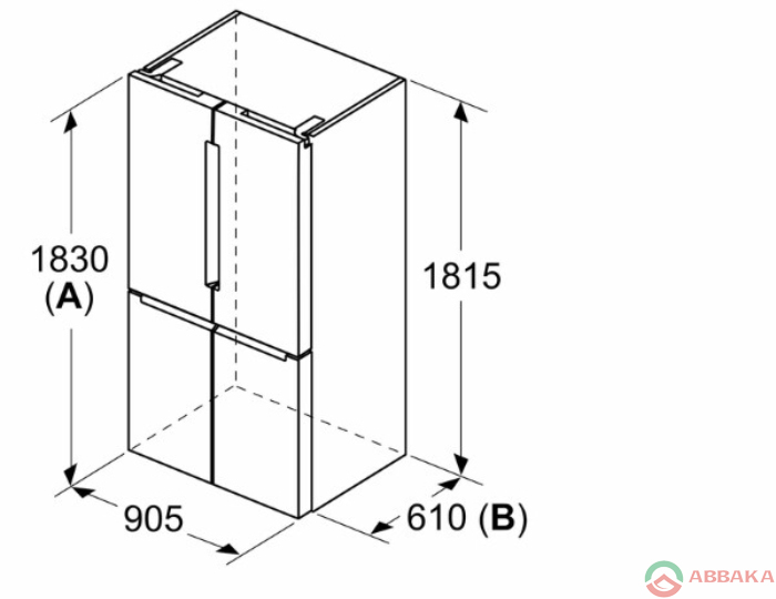 Thông số kỹ thuật của Tủ Lạnh Bosch KFN96APEAG