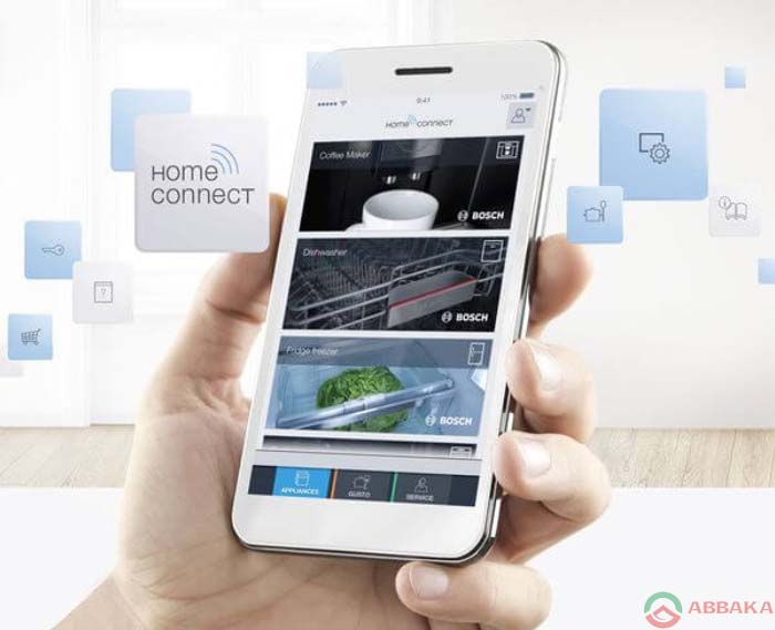 Tính năng Home connect thông minh, dễ dàng sử dụng